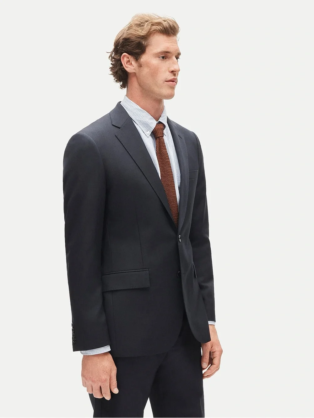 J. CREW Ludlow Slim-fit suit jacket in Italian wool in Navy NWT 42 R $550 28130